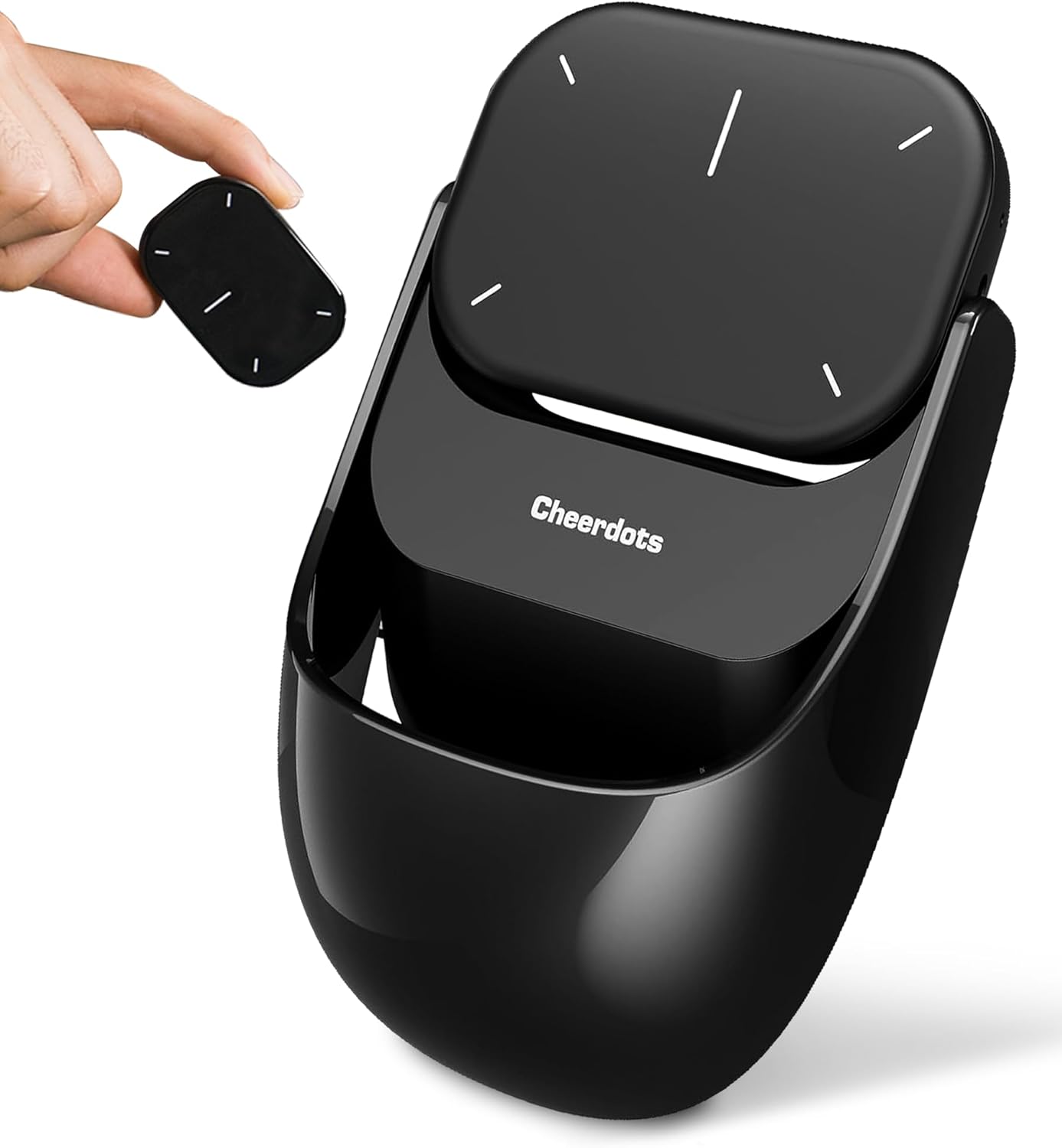 Sleek black OIKKEI 2025 AI Wireless Mouse for PC and laptop featuring an ergonomic design, integrated laser pointer for presentations, Bluetooth and USB wireless connectivity, built-in voice recorder and AI summarisation function. Ideal for business, teaching and creative workflows.